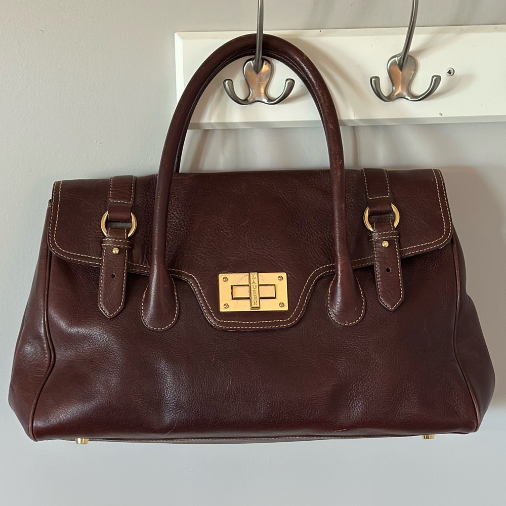 Ralph Lauren Vintage Leather Satchel Doctor Bag